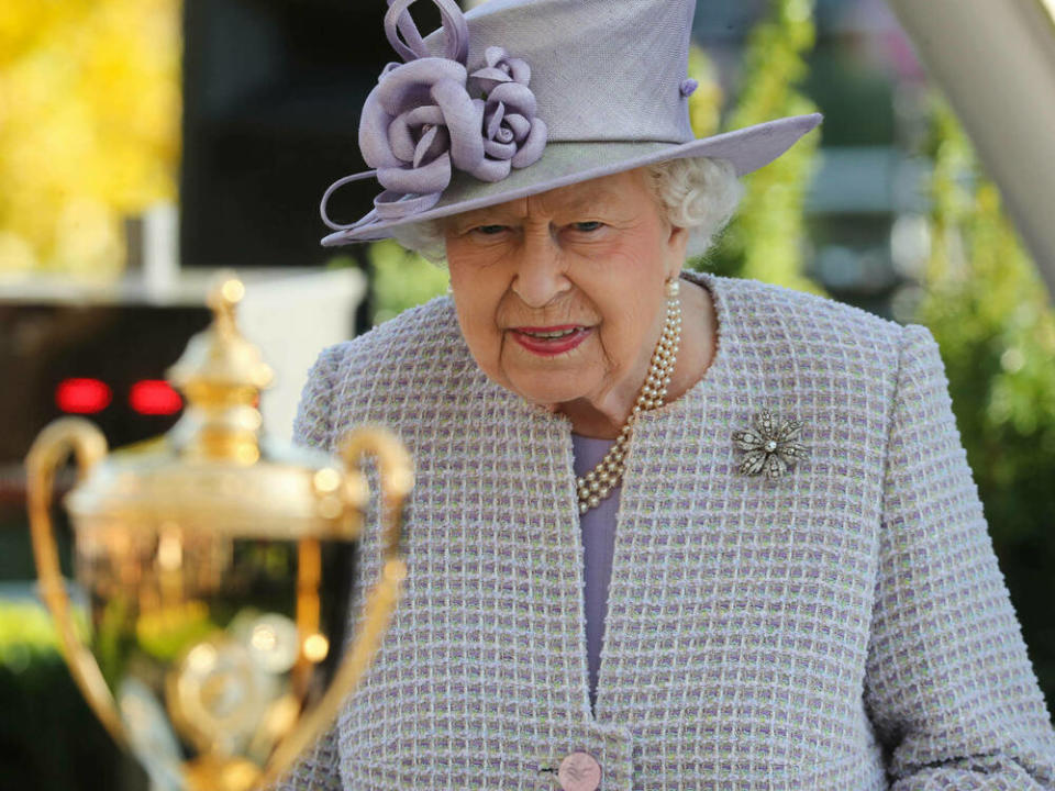 Die Queen bei einem Auftritt in Ascot. (Bild: imago images/ZUMA Press)