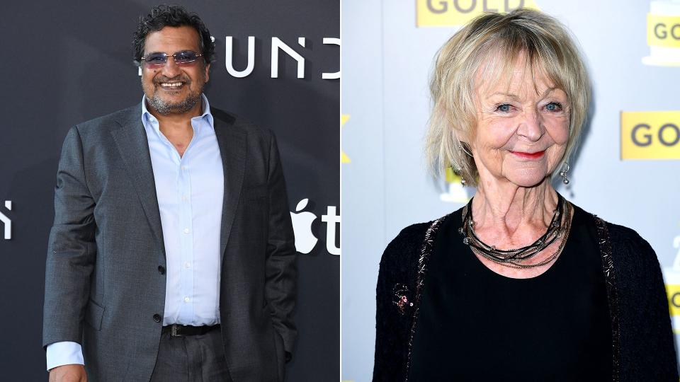 Still Open All Hours' Kulvinder Ghir, and Benidorm's Sheila Reid close-ups