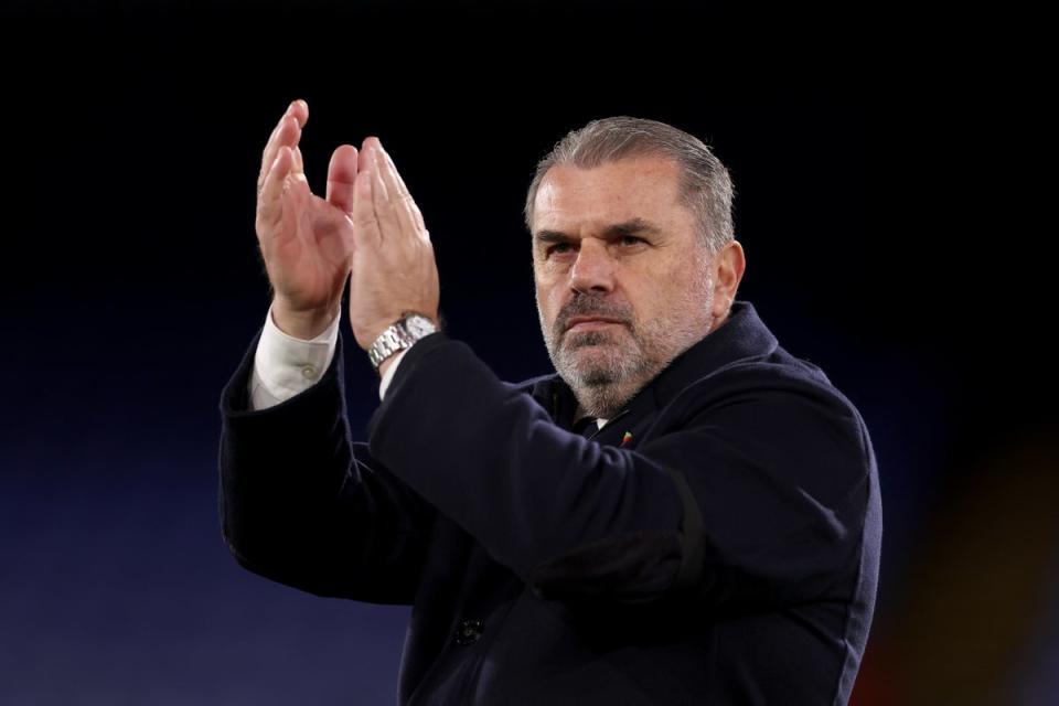 Postecoglou has taken 26 points from his first 10 Premier League games in charge (Getty Images)