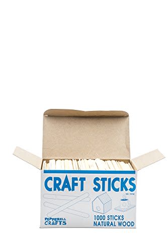 Craft Wood Sticks, Box of 1000