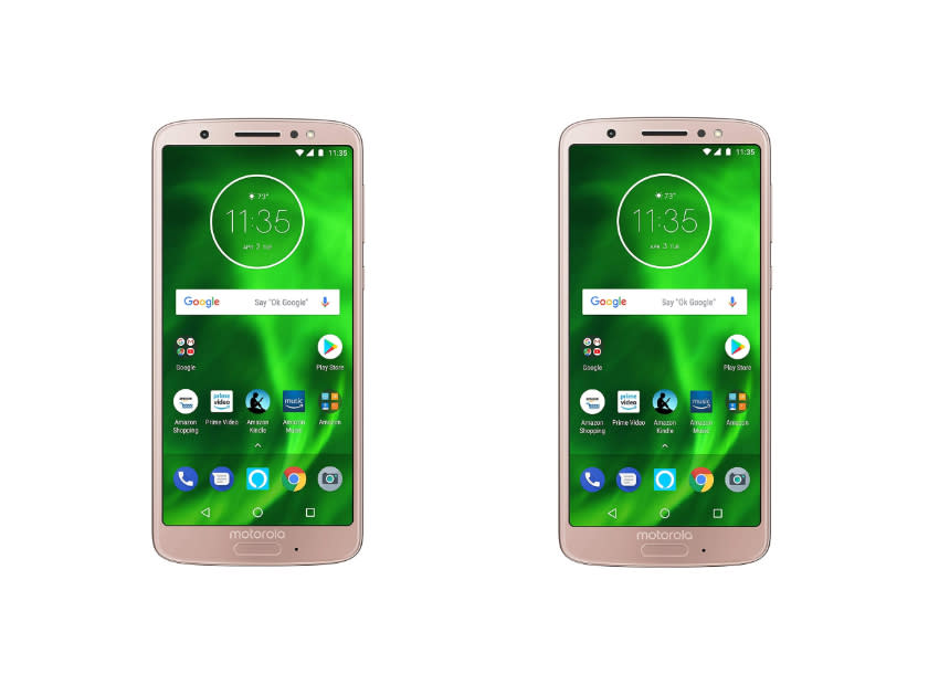 Moto G6 with Alexa hands-free — 32 GB. (Photo: Amazon)