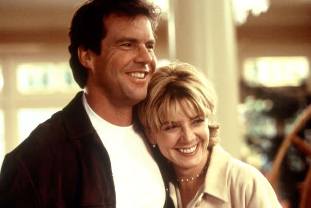 <p>Walt Disney Co./Courtesy Everett Collection</p> Dennis Quaid and Natasha Richardson in 'The Parent Trap.'