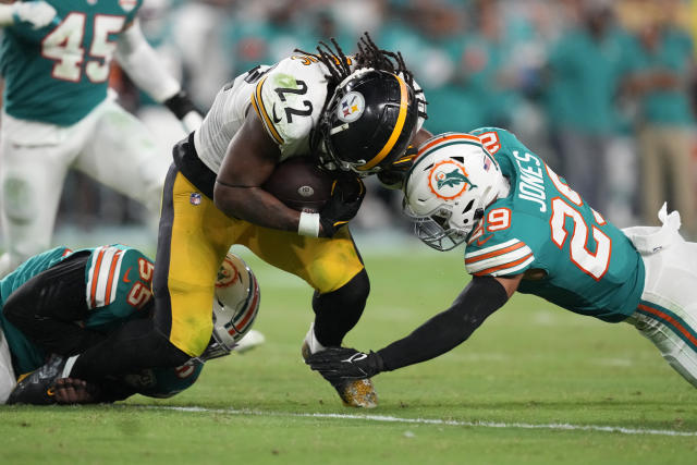 Dolphins S Brandon Jones leaves game vs. Steelers with lower-body injury