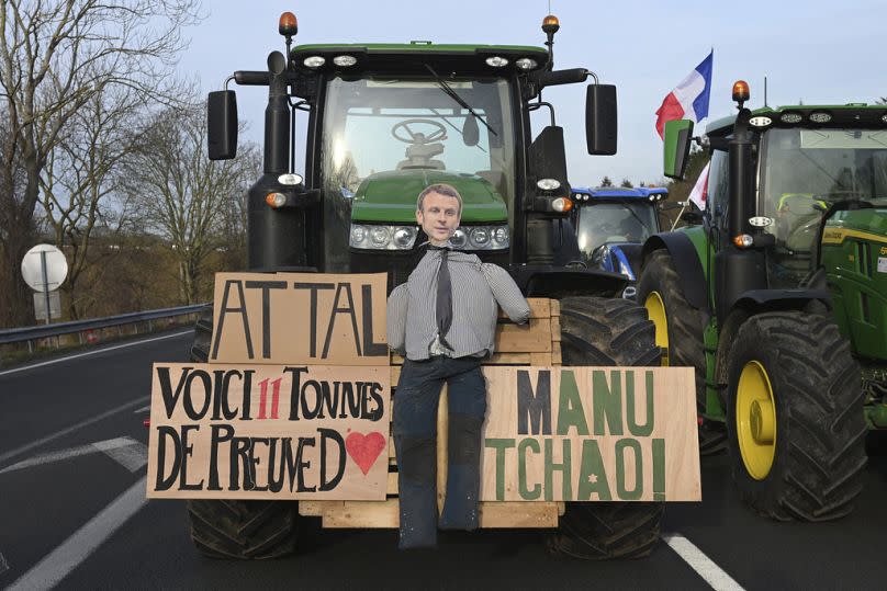 Im Vorfeld eines wichtigen EU-Gipfels fordern die französischen Bauern bessere Preise für ihre Produkte und weniger Bürokratie.