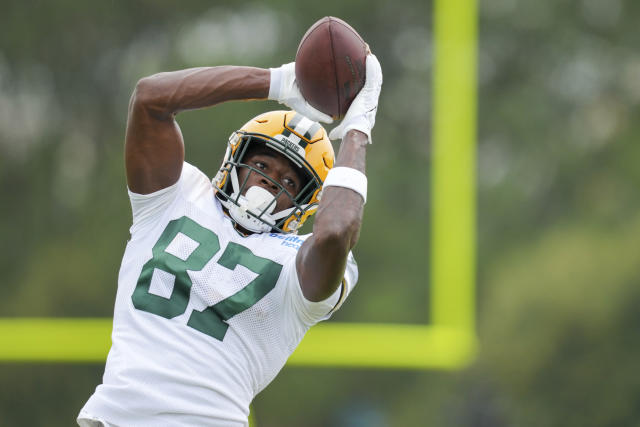 Packers second-year wide receiver Christian Watson officially out