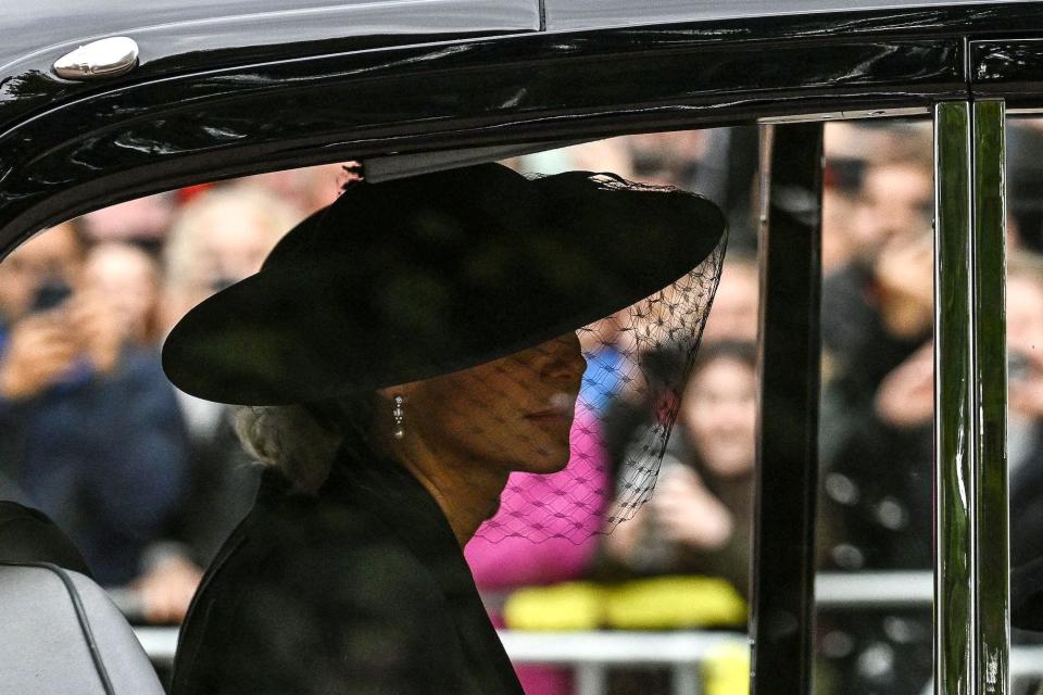 Kate Middleton at Queen Elizabeth II's funeral