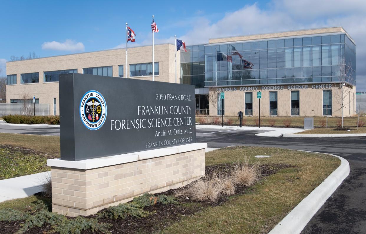 The Franklin County Forensic Science Center at 2090 Frank Road.