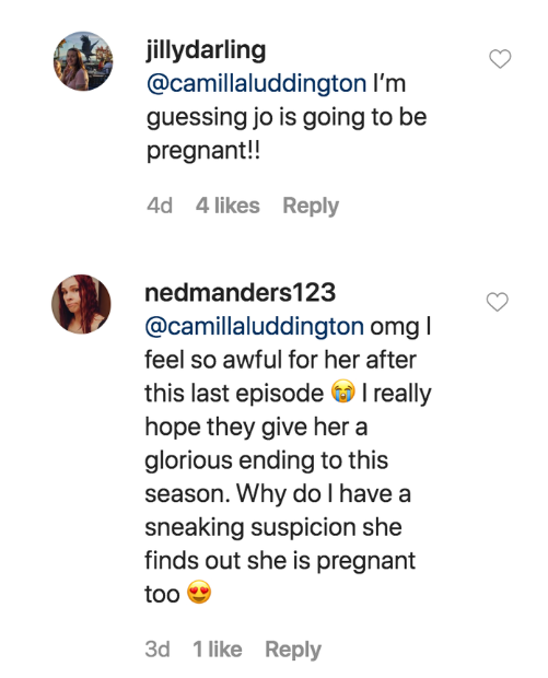 Photo credit: Instagram / Camilla Luddington