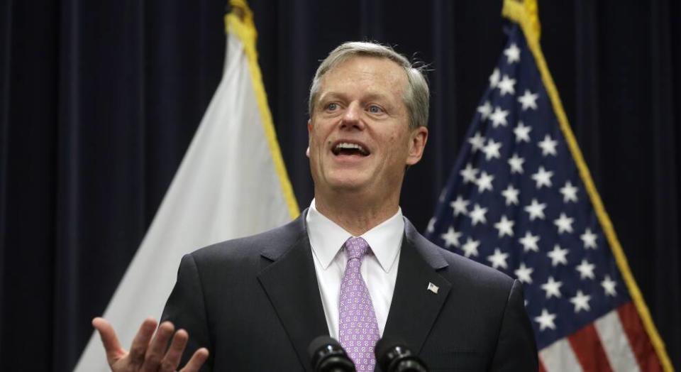 Gov. Charlie Baker has indicated interest in a bipartisan effort on the part of several governors to come up with potential solutions to stop mass shootings.