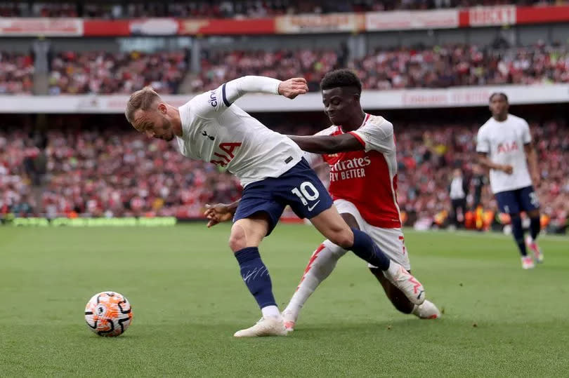 James Maddison and Bukayo Saka