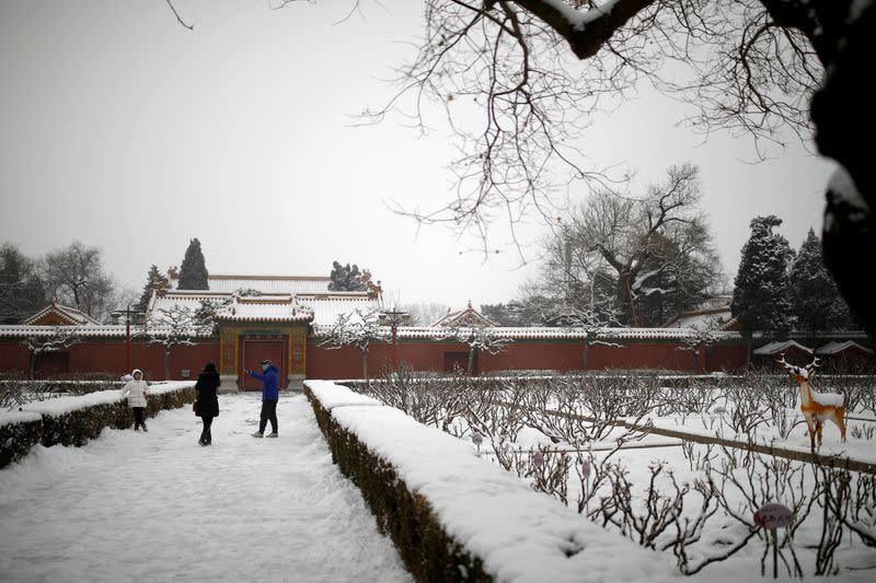 The Wider Image: As Chinese cities become ghost towns, some seek out the space