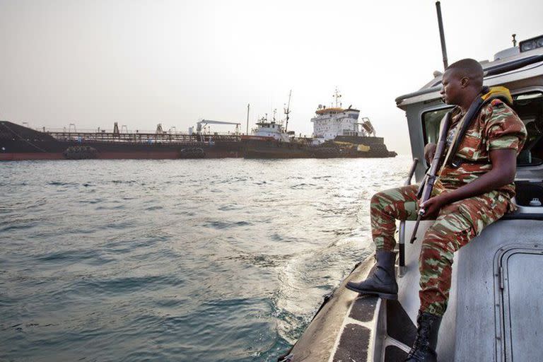 El eje de la piratería se trasladó en los últimos años al Golfo de Guinea