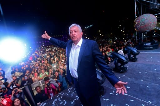 Lopez Obrador won more than 53 percent of the votes in Sunday's poll, a major upset to the establishment that raises a question mark over Mexico's relations with its powerful northern neighbor, its main trading partner