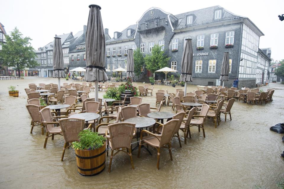 Germany heavy rain