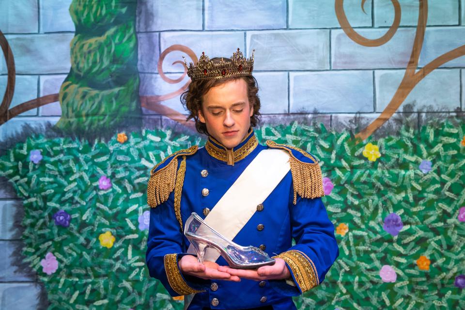 Colby Hurt plays Prince Topher in Amarillo Little Theatre's presentation of Rodgers & Hammerstein's "Cinderella."