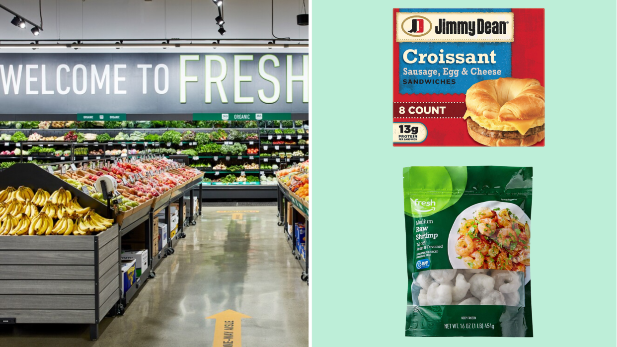 Discover the future of grocery shopping with Amazon Fresh.