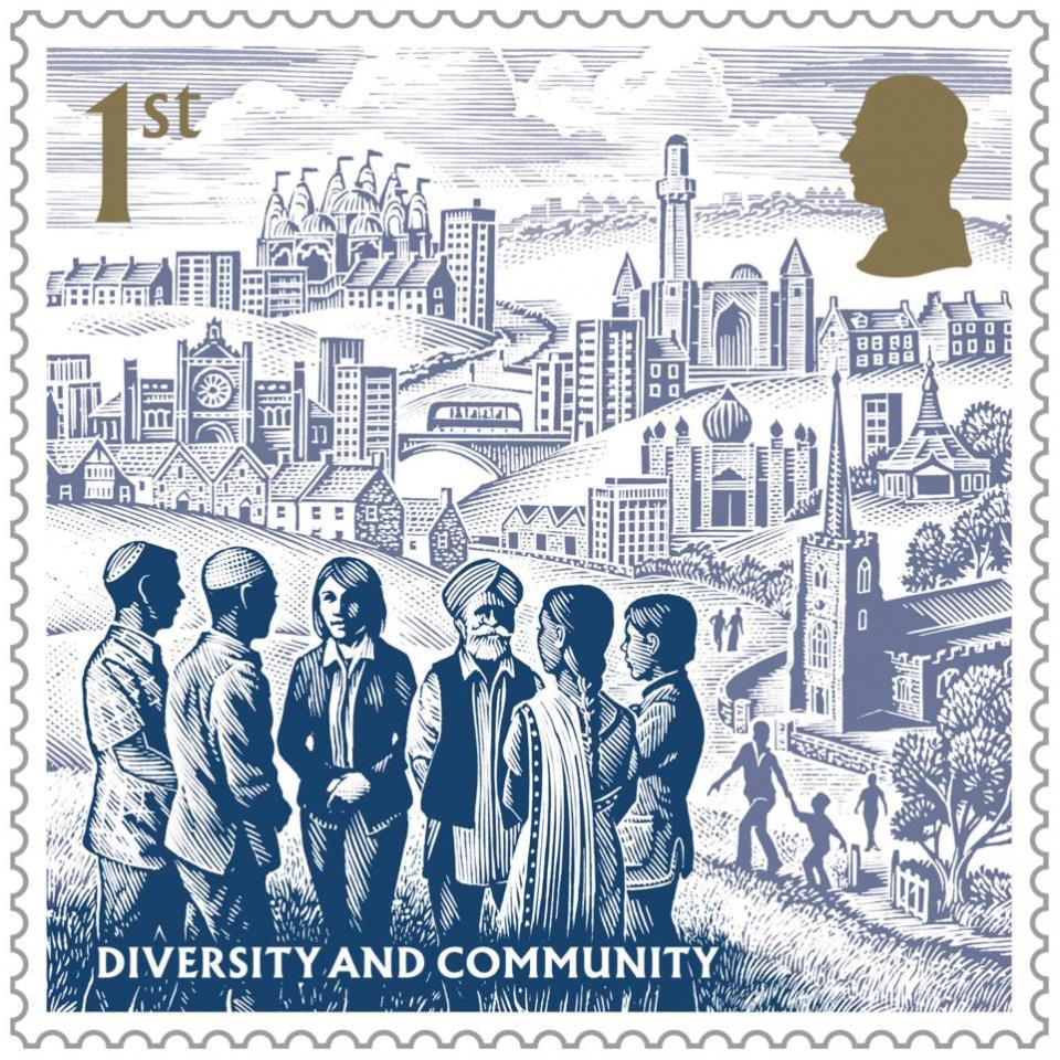 Bournemouth Echo: The new Royal Mail stamps are based on newly-commissioned wood engravings by artist Andrew Davidson. ( Royal Mail)