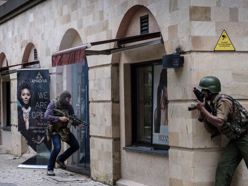 British SAS Kenya hotel attack siege