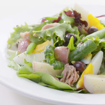 Use Leftover Green Beans in: Nouveau Nicoise Salad