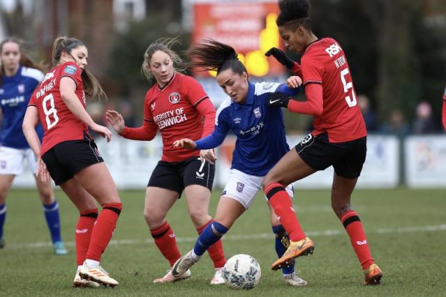 Six observations from Town Women's first league game at Portman Road - Yahoo  Sport