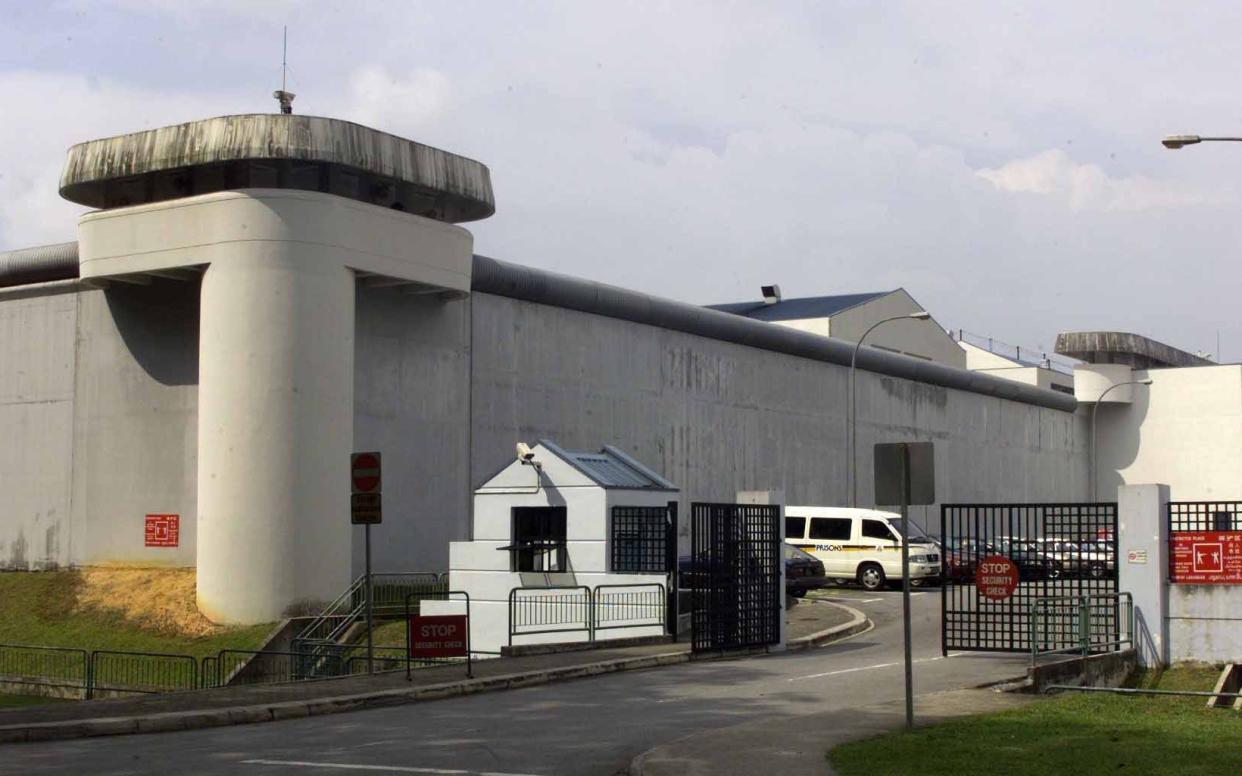 PHOTO IAN JONES/SINGAPORE CHANGI/TANAH MERAH PRISON WHERE NICK LEESON IS BEING HELD - Singapore hangs first woman in almost 20 years