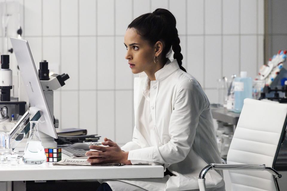 Adria Arjona in Morbius