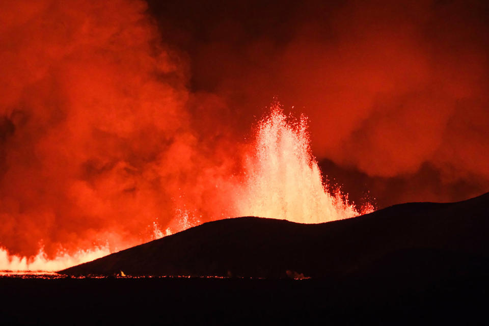 iceland volcano eruption icelandic (Kristinn Magnusson / AFP - Getty Images)