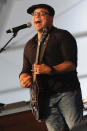 NEW ORLEANS, LA - APRIL 28: Israel Houghton and New Breed performs during the 2012 New Orleans Jazz & Heritage Festival Day 2 at the Fair Grounds Race Course on April 28, 2012 in New Orleans, Louisiana. (Photo by Rick Diamond/Getty Images)