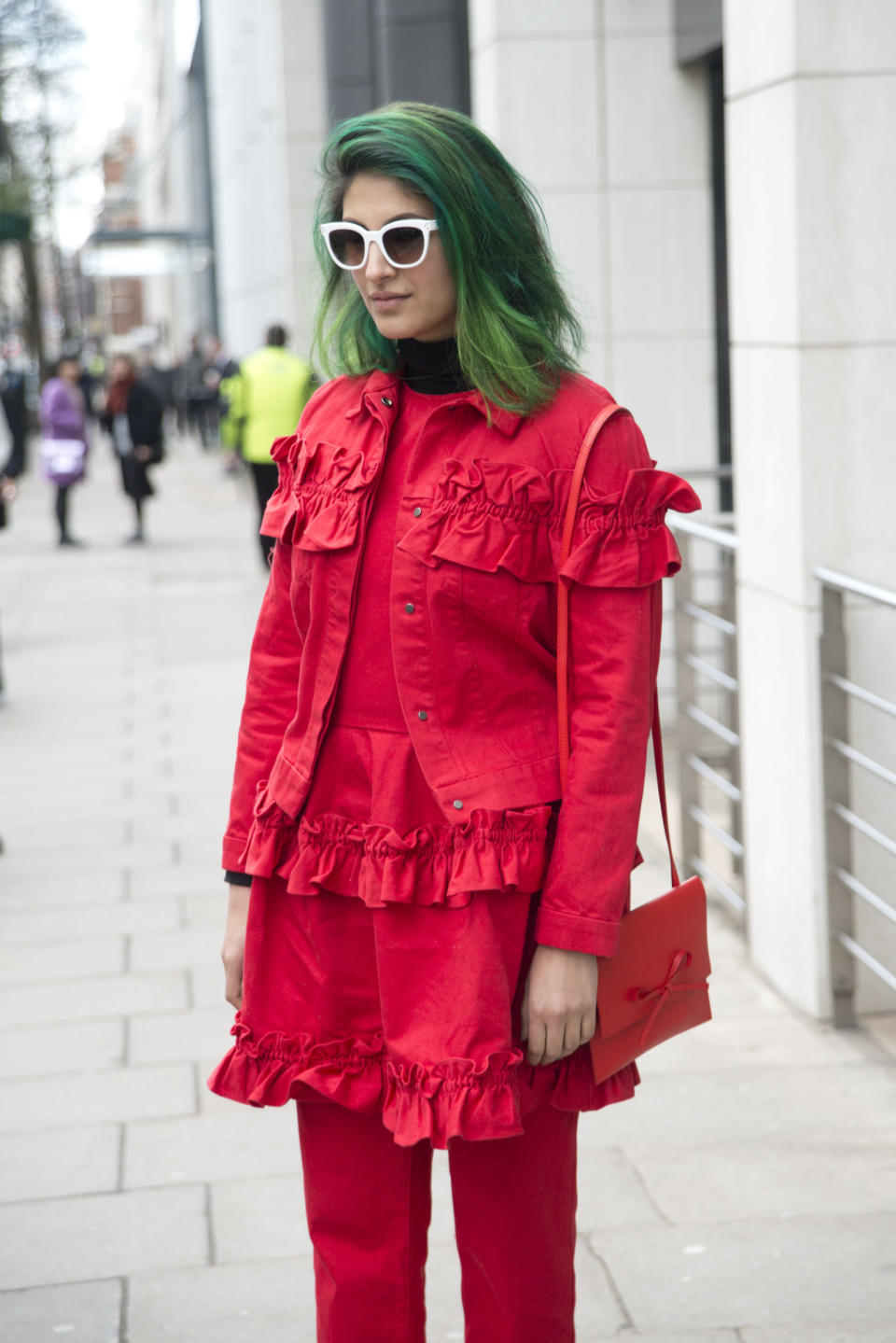 <p>With the new year dawns a chance to go bold and experimental with colour. </p><p>And, while we thought last year's <a rel="nofollow noopener" href="http://www.elleuk.com/beauty/hair/news/a32460/the-succulent-inspired-hair-thats-so-weird-it-might-actually-be-cool/" target="_blank" data-ylk="slk:succulent-inspired hair trend;elm:context_link;itc:0;sec:content-canvas" class="link ">succulent-inspired hair trend</a> was a too bit 'out there', L'Oreal Professional's UK Colour Spokesperson Jack Howard says green will be one of our go-to hues for 2017.</p><p>'Green shades were definitely on the rise during the last few months of 2016 and Pantone's colour of the year Greenery has already been making waves in the hair world at the start of 2017. </p><p>'The secret to a wearable green is to make it look expensive – metallics and deep emeralds are the coolest shades,' he adds. </p>