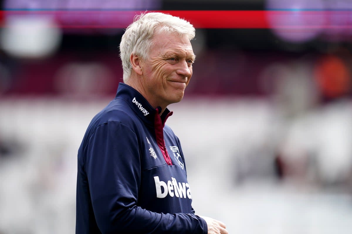 West Ham manager David Moyes’ position could be in doubt (John Walton, PA) (PA Wire)