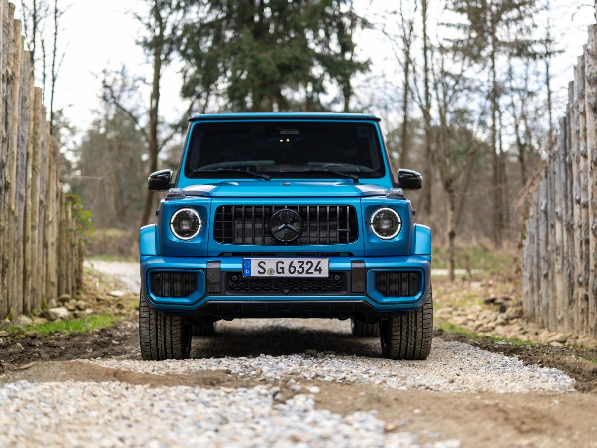 MercedesBenz unveiled hybrid versions of its famous GWagen — see the