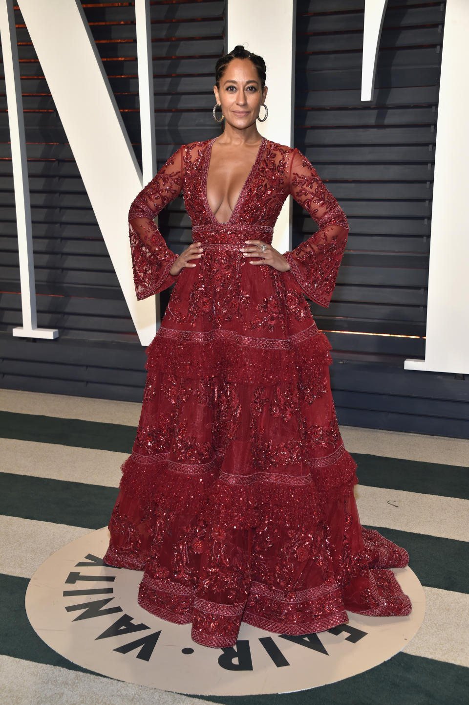 At the Vanity Fair Oscar Party in February 2017