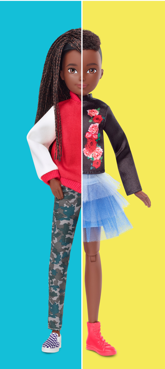 The new dolls come in a range of skin tones [Photo: Mattel]