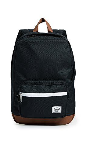 <p><strong>Herschel</strong></p><p>amazon.com</p><p><strong>$74.95</strong></p><p><a href="https://www.amazon.com/dp/B00838RW8Y?tag=syn-yahoo-20&ascsubtag=%5Bartid%7C2140.g.40812684%5Bsrc%7Cyahoo-us" rel="nofollow noopener" target="_blank" data-ylk="slk:Shop Now;elm:context_link;itc:0;sec:content-canvas" class="link ">Shop Now</a></p><p>This one is pretty self-explanatory. Lugging around textbooks and a laptop all day can be tiresome, but this compact backpack is the go-to for many college students. </p>