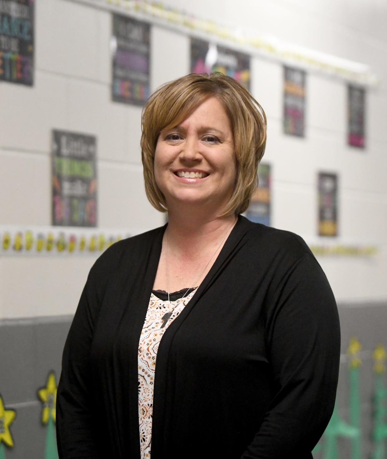 Tina Peters, a fifth-grade science and social studies teacher at Fairless Elementary School, is a Canton Repository Teacher of the Month for December. She was photographed Tuesday, Dec. 5, 2023, at school.