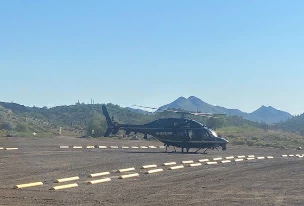 PHOTO: Scottsdale Fire, with Daisy Mountain, Phoenix Fire and MCSO, responded Sept. 5, 2022 to six hikers suffering from heat emergencies in Cave Creek, Arizona.  (Scottsdale, Arizona)