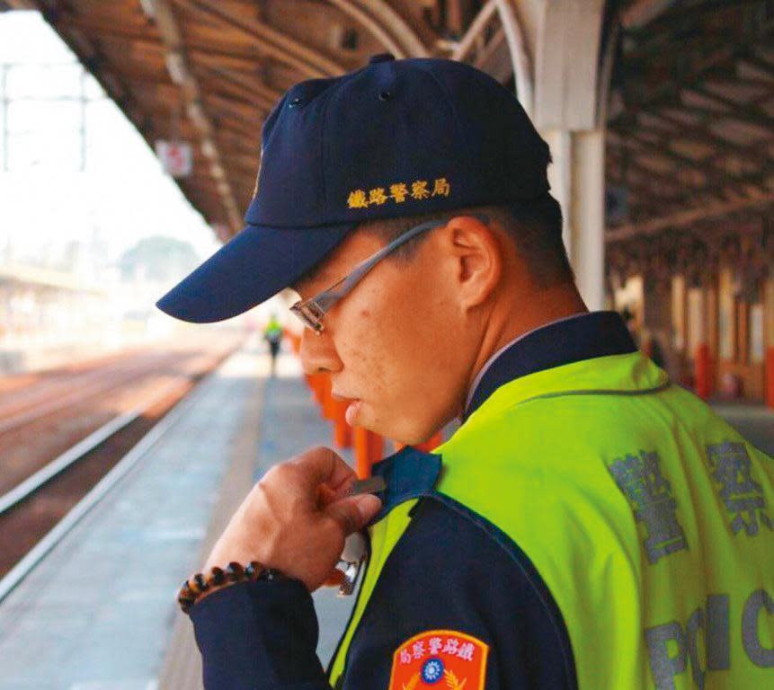 三年前，鐵路警察李承翰（圖）在火車上遭鄭男猛刺身亡，震驚社會。