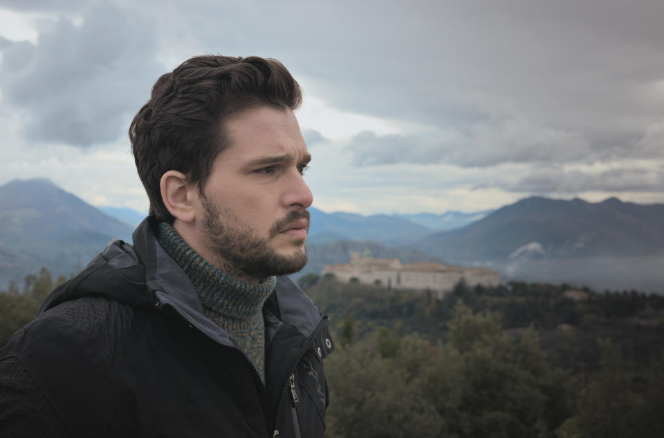 Kit Harington returns to Italy  where his grandfather Mick won a Military Cross