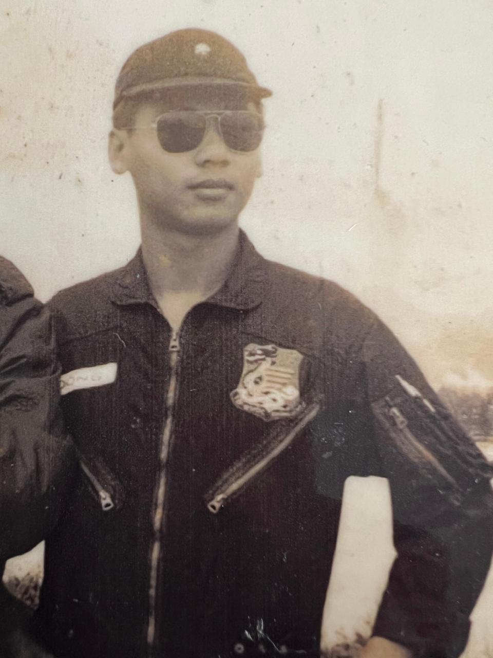 South Vietnamese Air Force Maj. Nguyen Van Dong in Can Tho province in the 1970s.