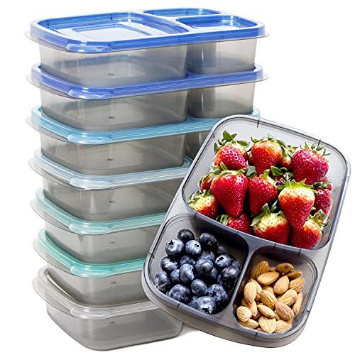 18) Youngever 7 Sets Bento Lunch Box