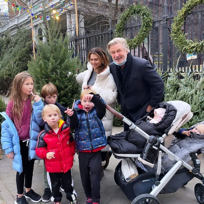 Hilaria y Alec Baldwin se convertirán en padres por séptima vez