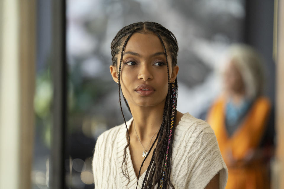 Yara Shahidi as Jane in Sitting In Bars With Cake.