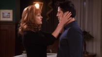 <p> Another “freebie” on the list who wound up on the show, Susan Sarandon guest stars as “Jessica Lockhart” in a Season 7 episode as a co-star of Joey on Days of Our Lives. After Joey unwittingly reveals to her that she’s being written out of the show, the two end up hooking up. </p> <p> In a 2021 interview with Us Weekly, Sarandon had nothing but kind words about her experience on the show. She was practically invited by the producers to appear, and after learning her character was a soap opera star, Sarandon said she wanted to be dressed with “a really big wig.” </p> <p> On working with Matt LeBlanc, Sarandon praised him and said, “I’d work with him again in a flash.” </p>