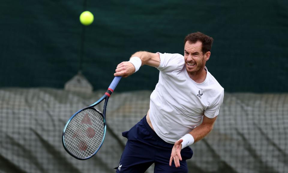 <span>Andy Murray had surgery just nine days ago after scans revealed he had a spinal cyst.</span><span>Photograph: Shaun Brooks/Action Plus/Shutterstock</span>