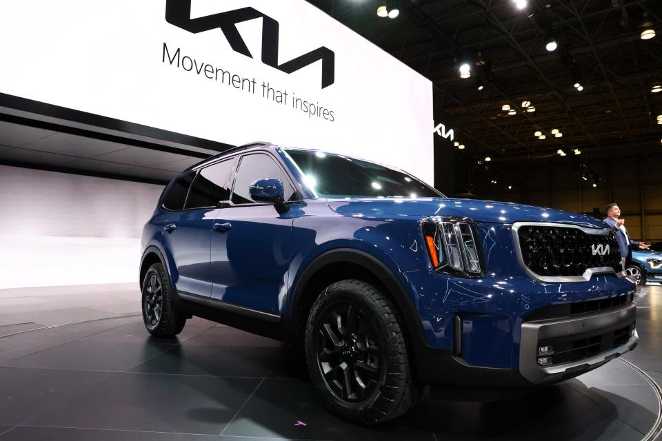 Kia is recalling 427,407 of its 2020-2024 Telluride vehicles due to a rollaway risk.