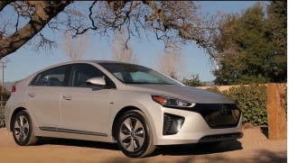 2017 Hyundai Ioniq Electric - frame from video road test