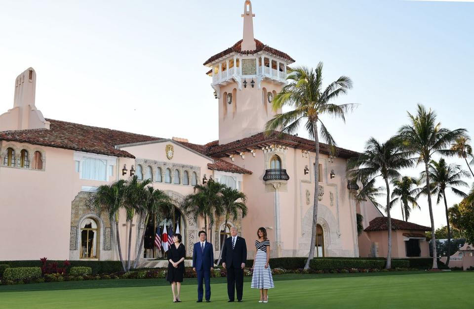 Donald Trump: Palm Beach, Florida (2017 to 2021)