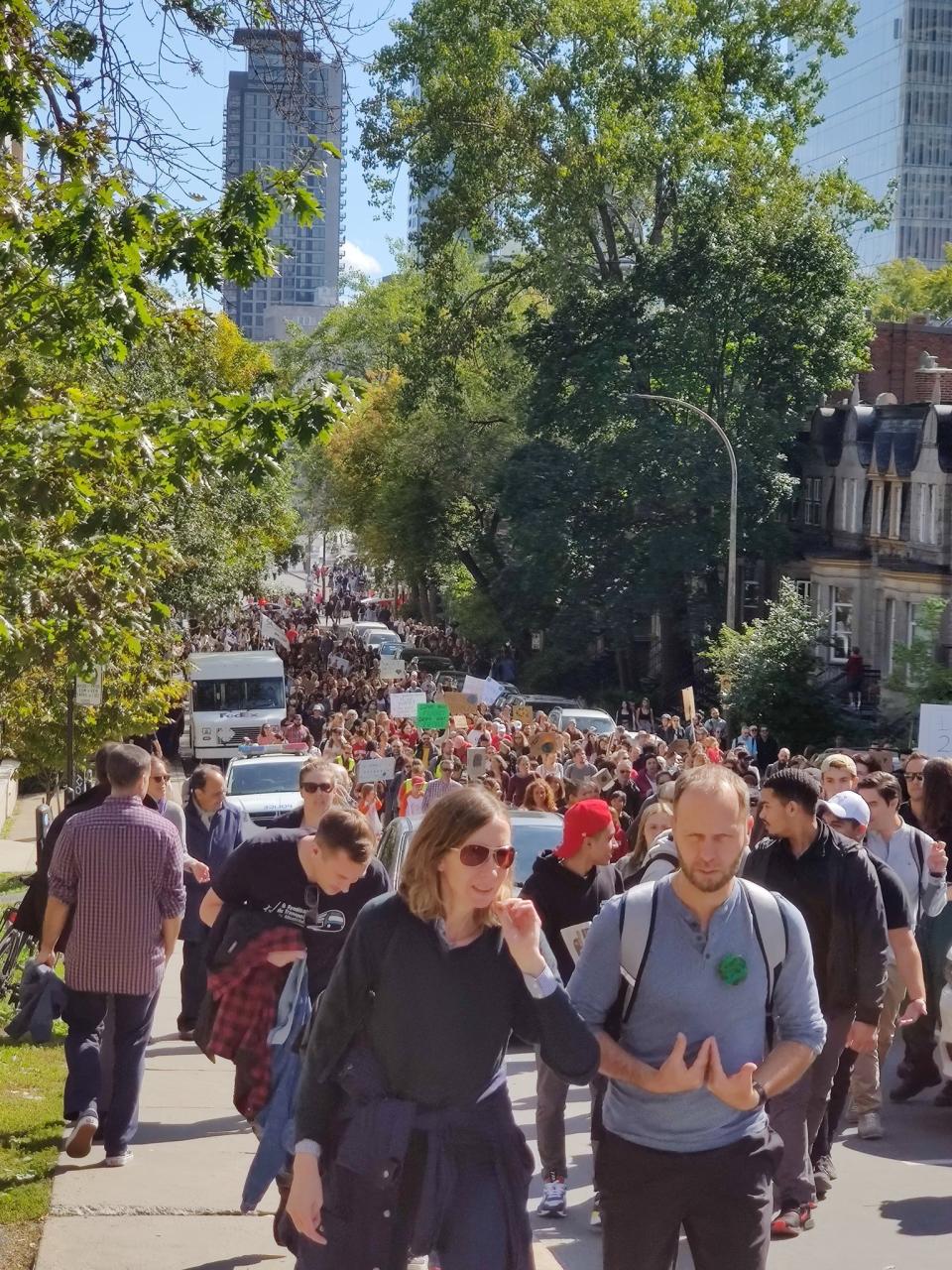 Canada Climate Protests