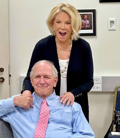 <p>Lee Geishecker</p> Charlie Gibson and Joan Lunden