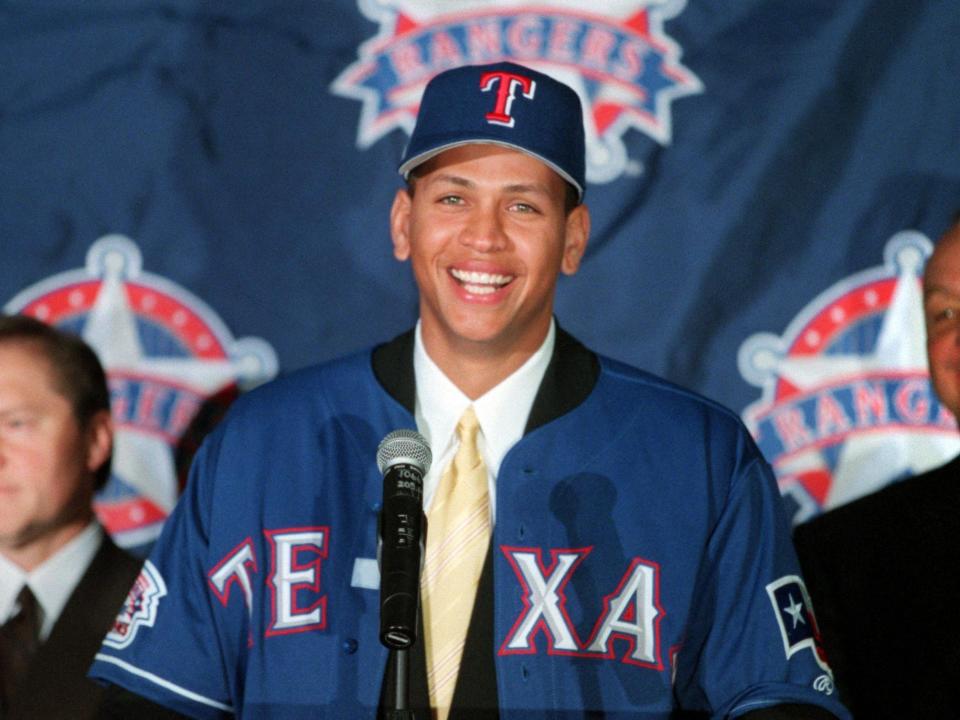 arod texas rangers 2000